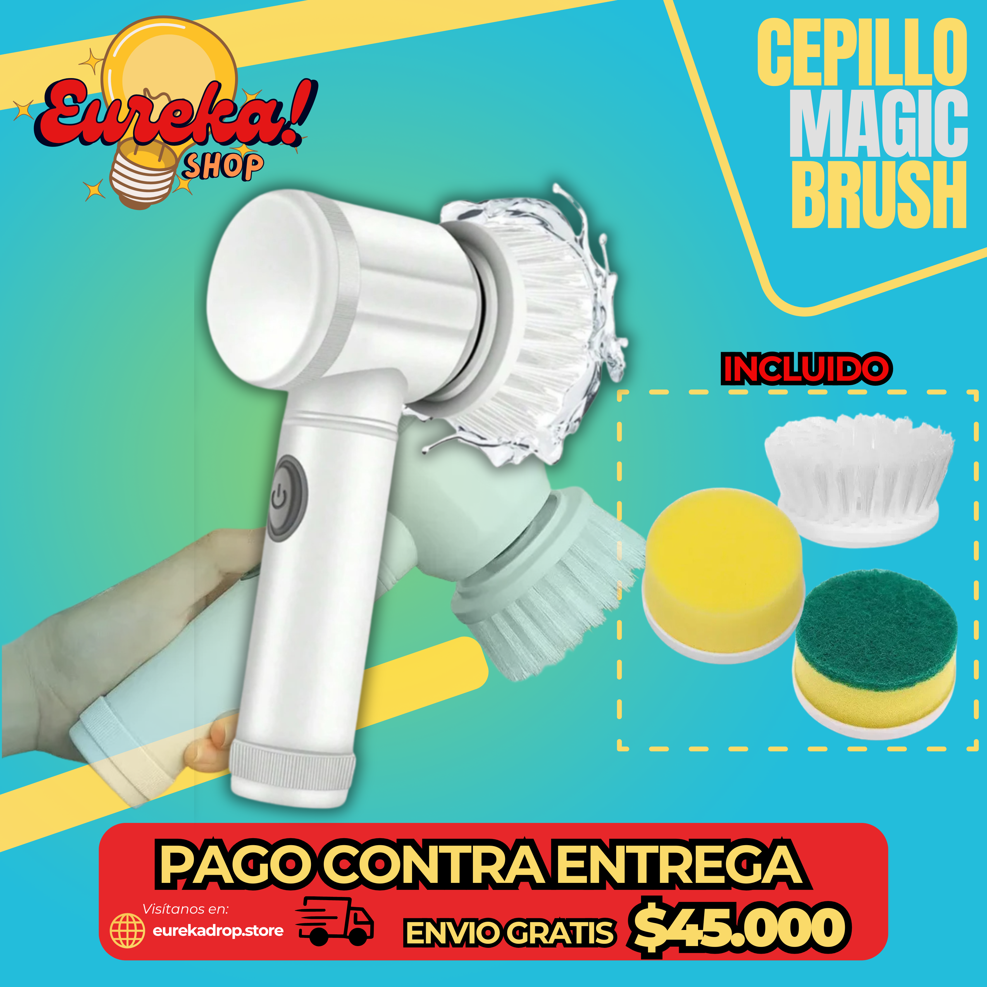 🧽🧼CEPILLO DE LIMPIEZA - MAGIC BRUSH🧽🧼